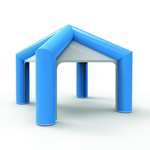 Tente gonflable en forme de maison